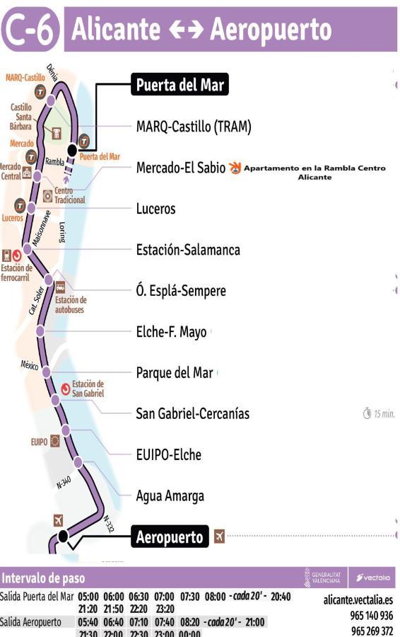 Apartamento En La Rambla Centro Alicante C מראה חיצוני תמונה